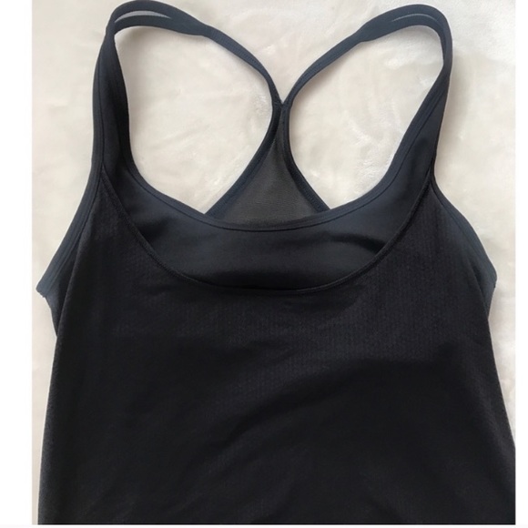 Lululemon Black Crossover Open Back Tank Top - Picture 6 of 8